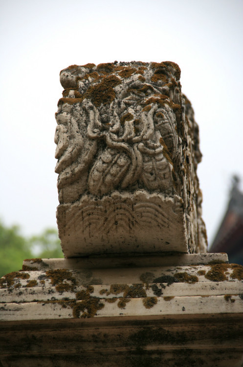 民國(guó)石雕精品:大連清泉寺漢白玉詩(shī)屏(民國(guó)) - 安東老王 - 福成中華