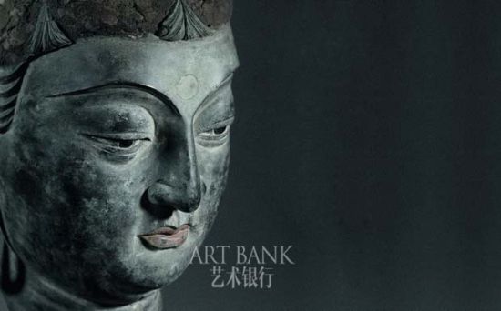 唐 夾纻干漆佛頭像(香港蘇富比) 唐 夾纻干漆佛頭像(香港蘇富比)